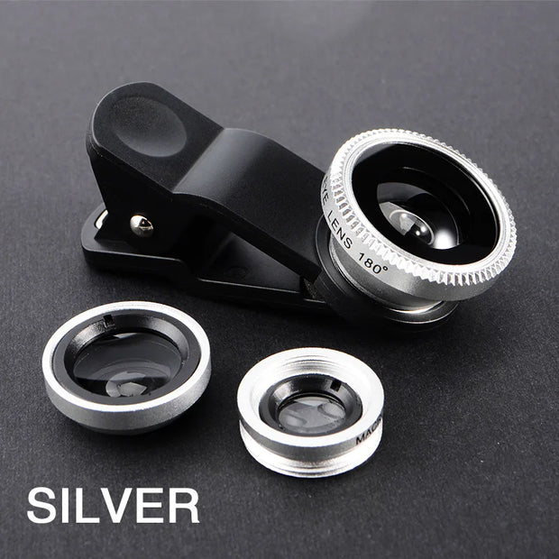 3 in 1 Fisheye Phone Lens