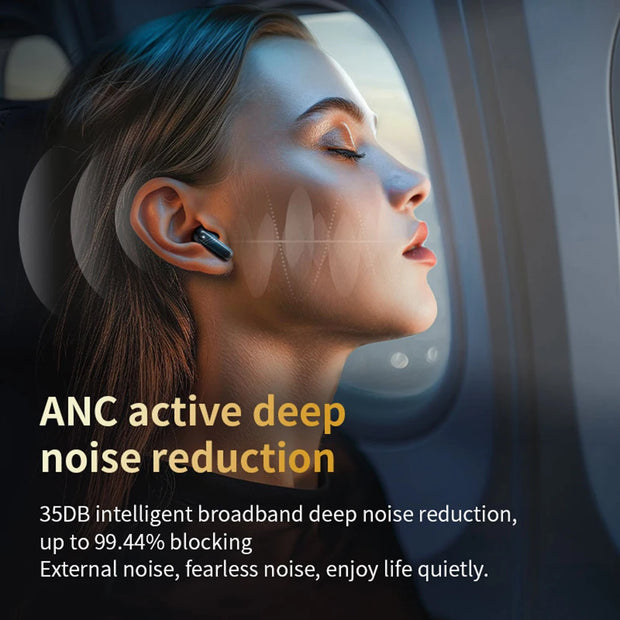 Full In Touch Screen Headphone  Wireless InEar ENC Earbuds Bluetooth5.4 ANC E18 Pro Noise Cancelling Earphone With Mic New
