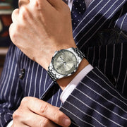 Men Waterproof Luminous Week Date Sports Wristwatch
