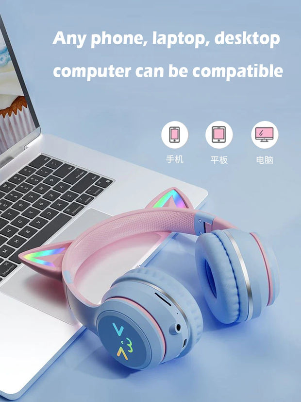 New Cute Cat's Bluetooth Headsets