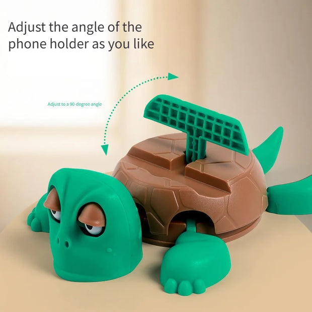 New Turtle King Phone Stand Coaster Holder