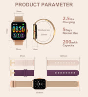 Women Fitness Tracker Smartwatch