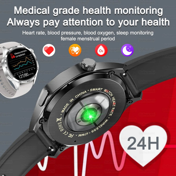 New Waterproof Bluetooth Call NFC Smartwatch