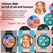 Women 466*466 Screen GPS Track Sport Watches