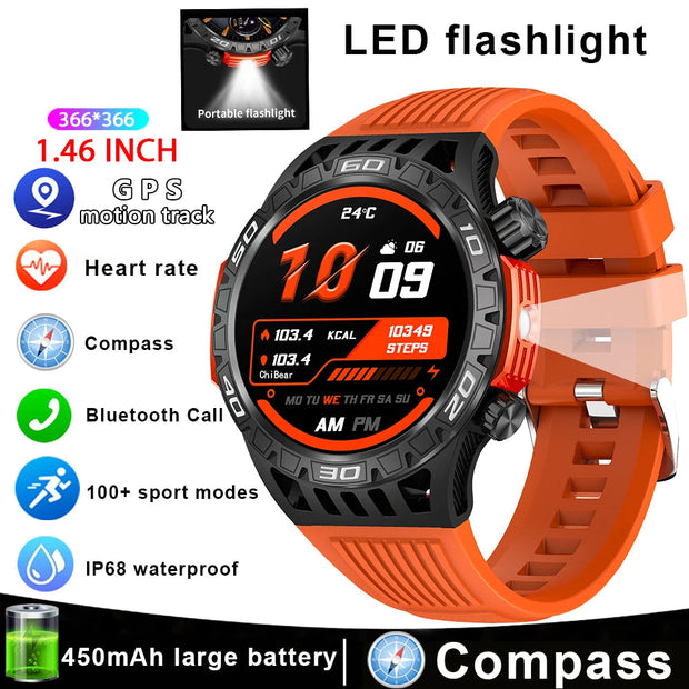 Outdoor Military Smart Watch