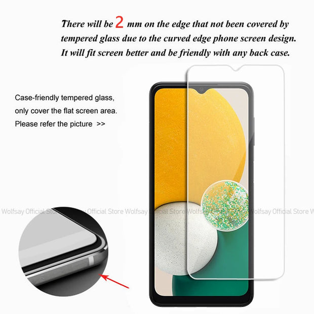 Samsung Galaxy A13 Tempered Glass