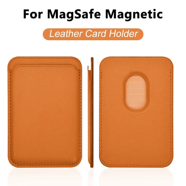 New Magnetic Leather Wallet Case
