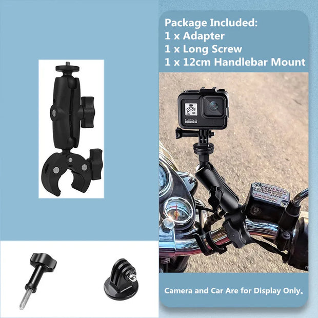 New Motorcycle Camera Holder Handlebar Mount