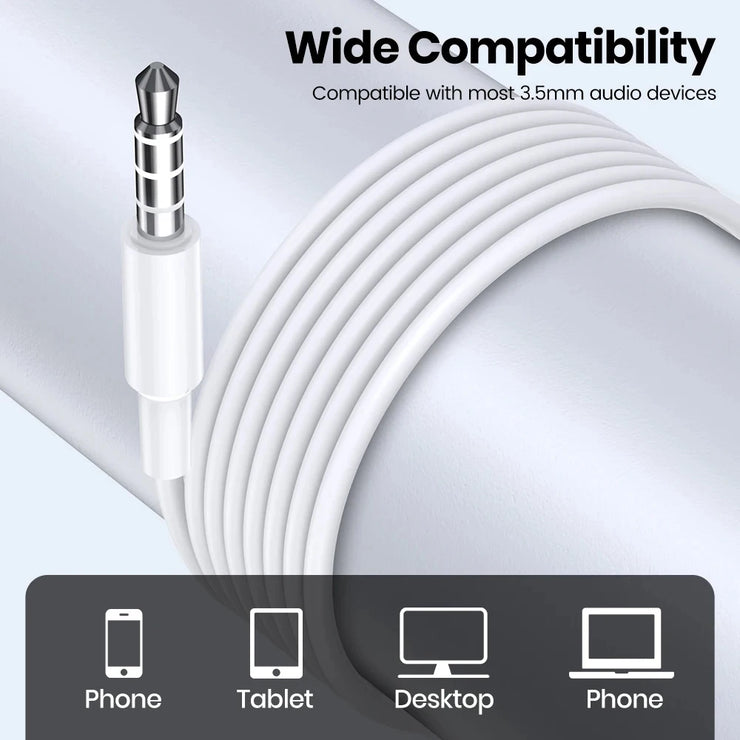 New Comfortable stereo wired headphones