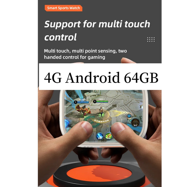 100% Original CDS9 S10 Ultra 4G Android Smart Watch
