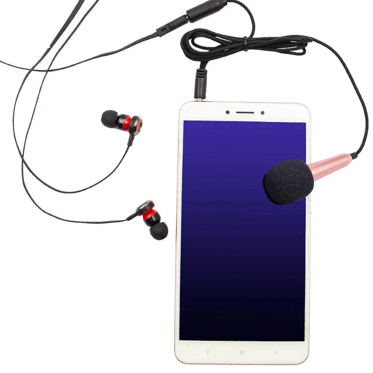New Portable 3.5mm Stereo Studio Mic