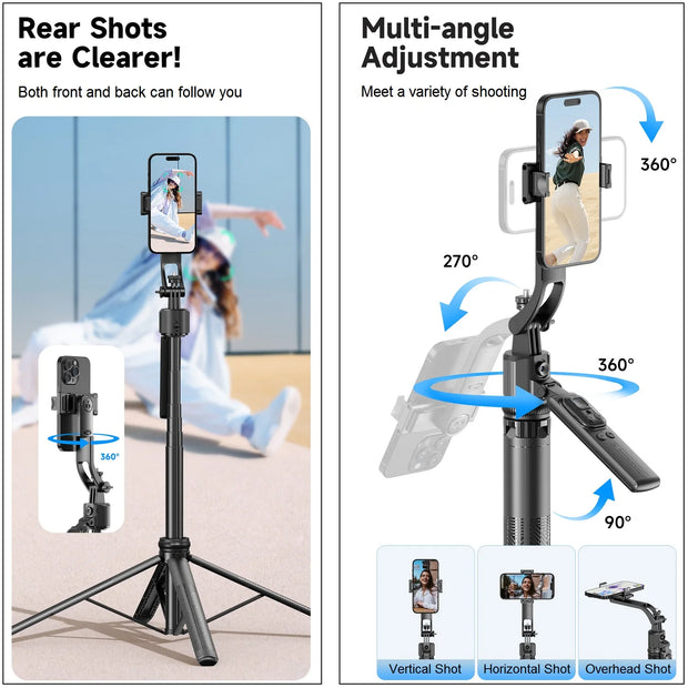 New Extendable Auto Face Tracking Tripod
