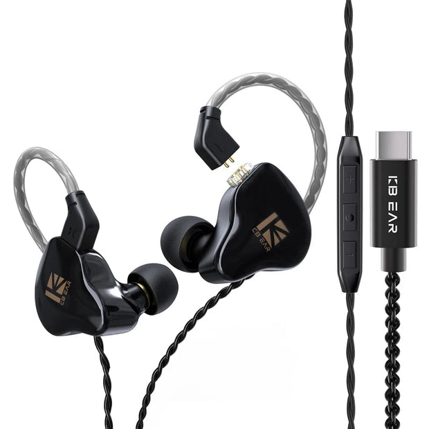 KBEAR KS1 Type-C In Ear Monitor Earphone