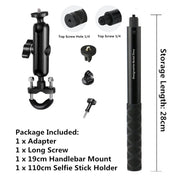 New Motorcycle Camera Holder Handlebar Mount