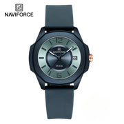 NAVIFORCE NF7107 Quartz Calendar Waterproof and Shockproof Watches for Women Clocks