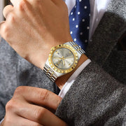Men Waterproof Luminous Stainless Steel Watches