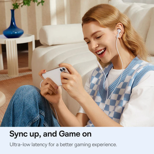 New Hi-Res Audio Mic Wired Headset