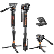 COMAN DK327AQ6 Video Monopod Tripod