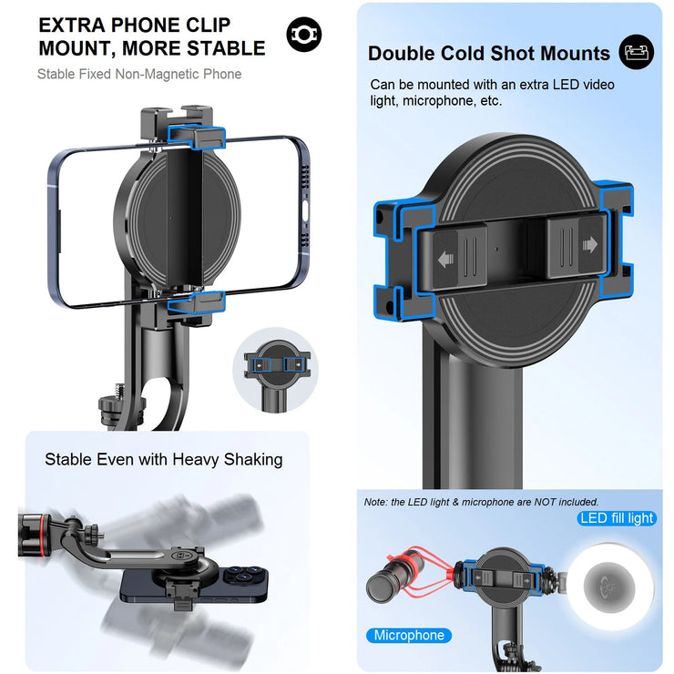 New Magnetic Selfie Stick Tripod Stand