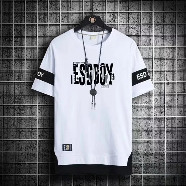 Summer Men's Three Piece Set, Casual Men's New Casual Sports Set Graphic T Shirts