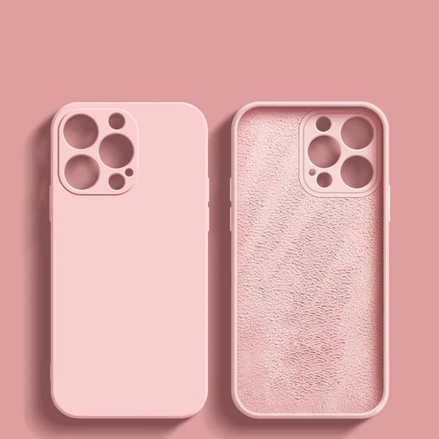 Luxury Liquid Silicone Phone Case