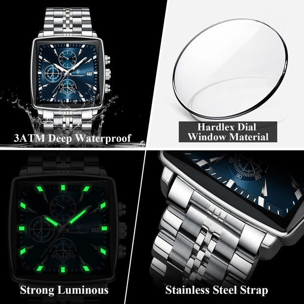 New Stainless Steel Quartz Watches