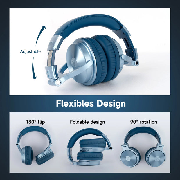 Oneodio Pro C Wireless Bluetooth 5.2 Headphones