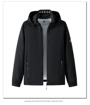 Hooded Jacket for Men 2024 Bomber Jacket Men's Windbreakers Zipper Coats Spring Autumn Casual Cargo Jacket Men Fashion Outerwear