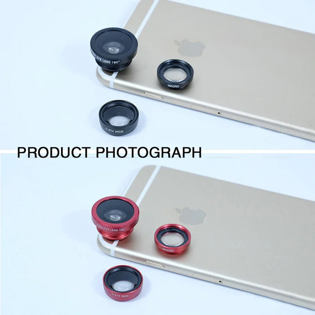 3in1 Fisheye Phone Lens