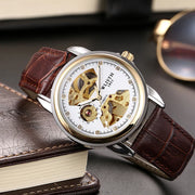 Fashion Hollow Business Tourbillon Automatic Mechanical Watch for Men