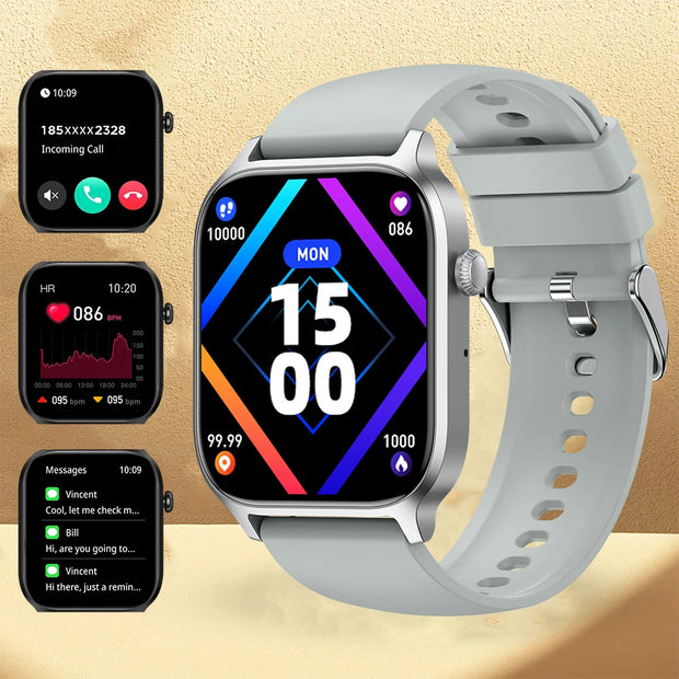 New 1.85 inch Screen Bluetooth Call Watch