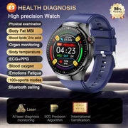 High-precision ECG Blood Lipids Risk Smart Watch