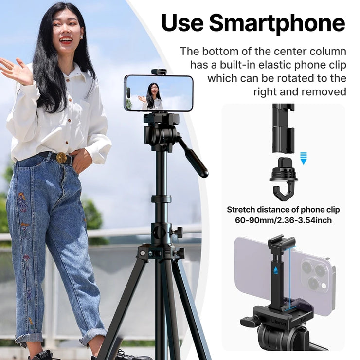 Ulanzi MT-65 1.76M Bluetooth Remote Control Tripod