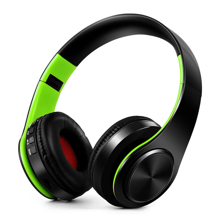Men Gold Wireless Bluetooth Stereo Headset
