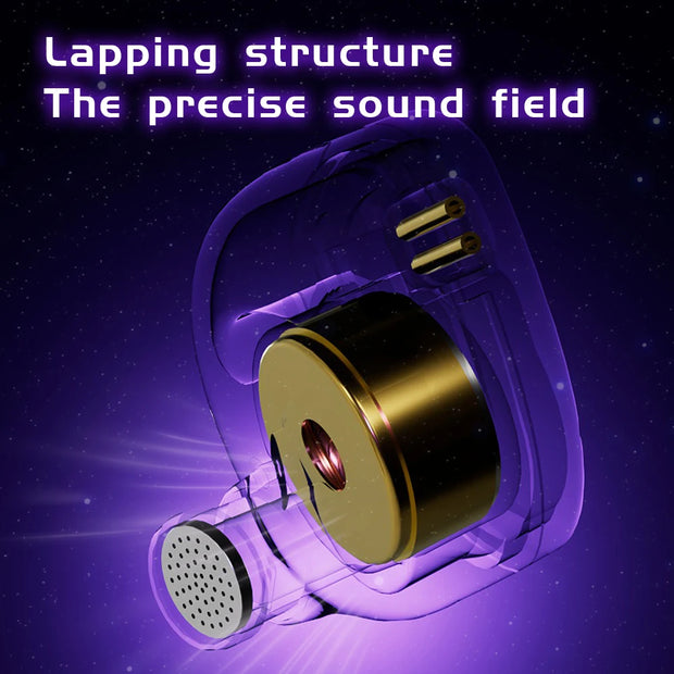 High-quality HIFI in ear wired earphones