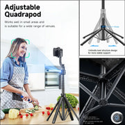 New Extendable Auto Face Tracking Tripod