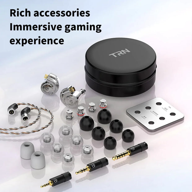 10mm Dual Magnetic Circuit DLC Dynamic Driver Headphones