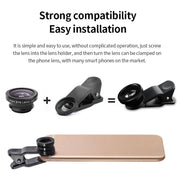 3in1 Fisheye Phone Lens