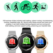 New  Bluetooth Call Custom Dial GPS Sports Fitness Tracker  NFC Smart Watch