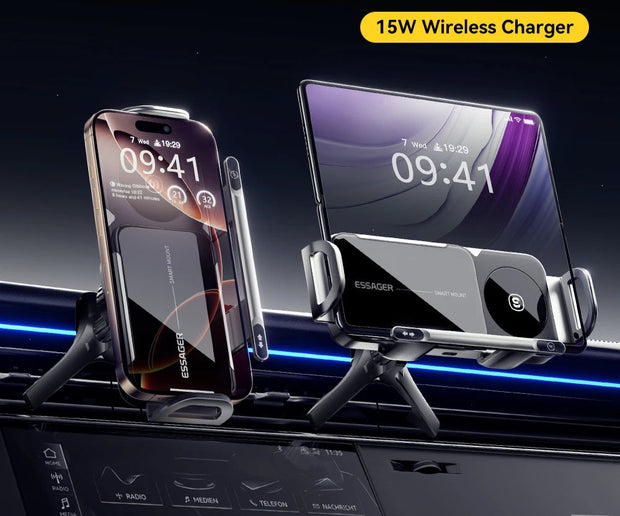 Essager Fold Screen Car Wireless Charger