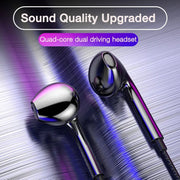 New 3.5mm Wired Headphones