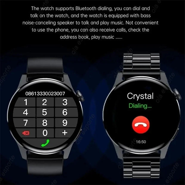 New Music Player Bluetooth Call Waterproof Smartwatch