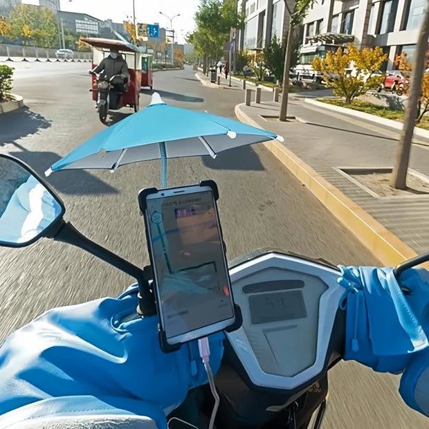 New Magnetic Mobile Phone Sunshade Umbrella