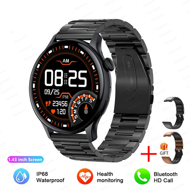 Women 466*466 Screen GPS Track Sport Watches
