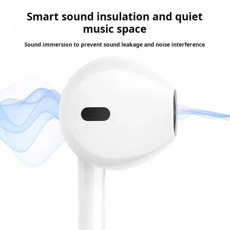 Apple iPhone 16 15 Pro Max 14 13 12 11 USB-C Lightning 3.5mm Wired Earphones