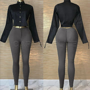 Women's Pants High Waist Skinny Leggings Pant Fashion Sexy Trousers Ankle-Length Stretchy Fitness Push Up Streetwear Clothing