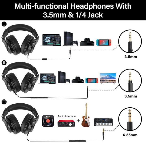 A70 Fusion Wired Wireless Bluetooth 5.2 Headphones