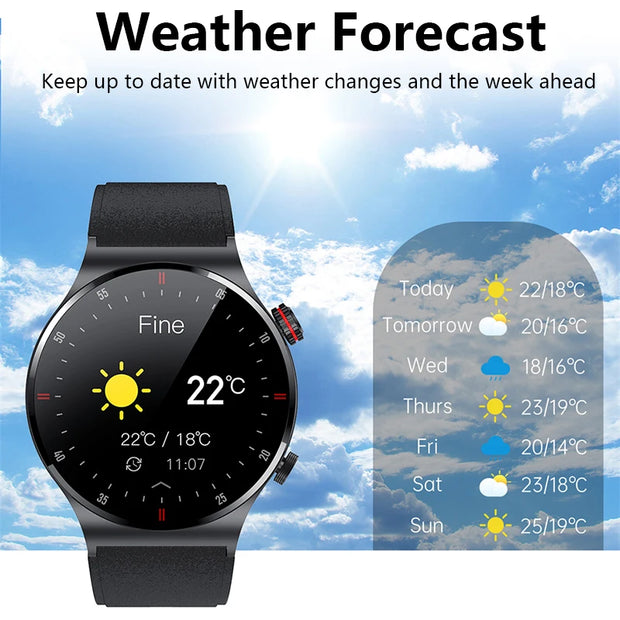 New  Bluetooth Call Health Sleep Monitoring Waterproof Smartwatch
