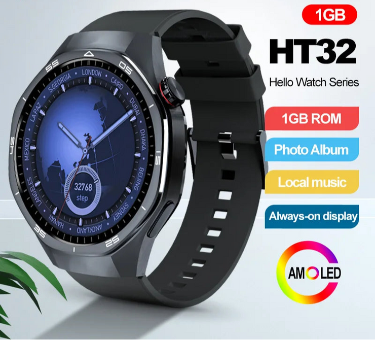 New E-Book Heart Rate Sport Smartwatch