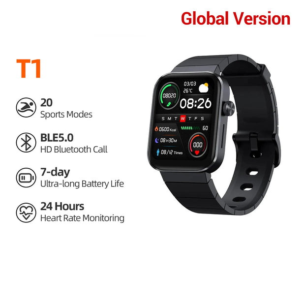 1.6Inch AMOLED HD Screen Bluetooth Fitness Monitoring Watch